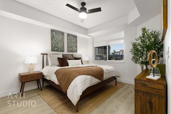 Bedroom with bed